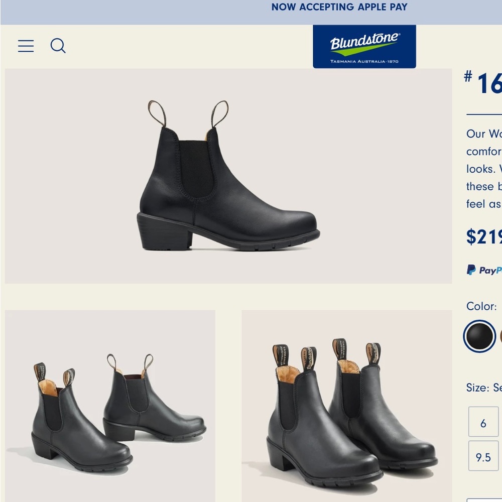 Blundstone Heeled Chelsea’s  #1671